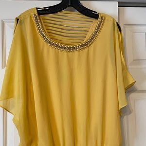 Beautiful cold shoulder blouse